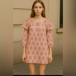 Fox & Hen Pink Mini Dress size L